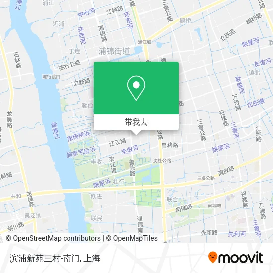 滨浦新苑三村-南门地图