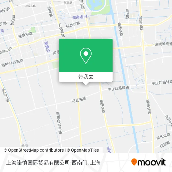 上海诺慎国际贸易有限公司-西南门地图