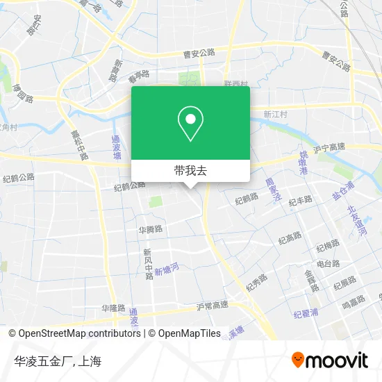 华凌五金厂地图