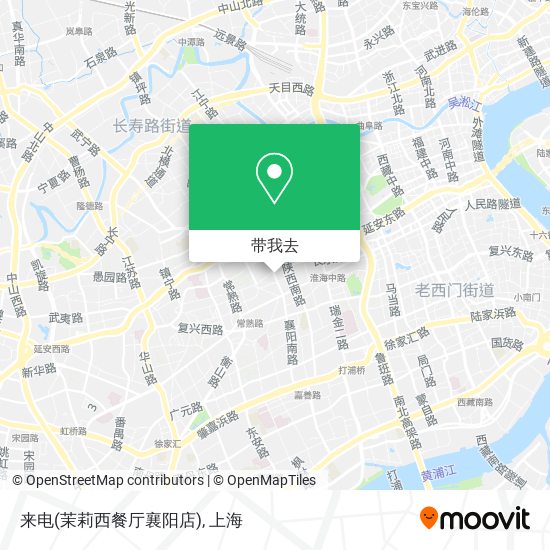 来电(茉莉西餐厅襄阳店)地图