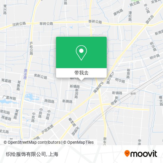 织绘服饰有限公司地图