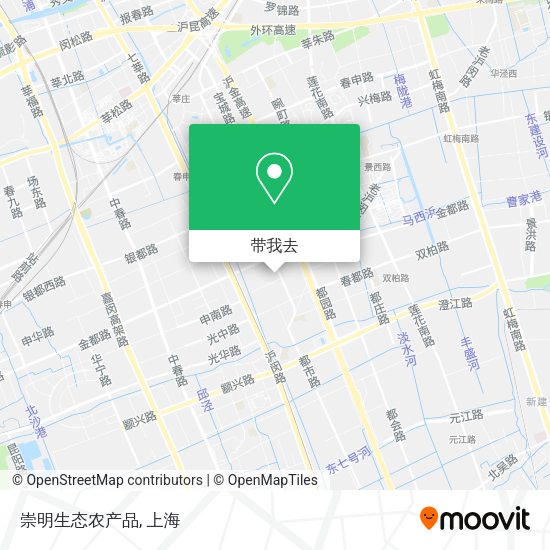 崇明生态农产品地图
