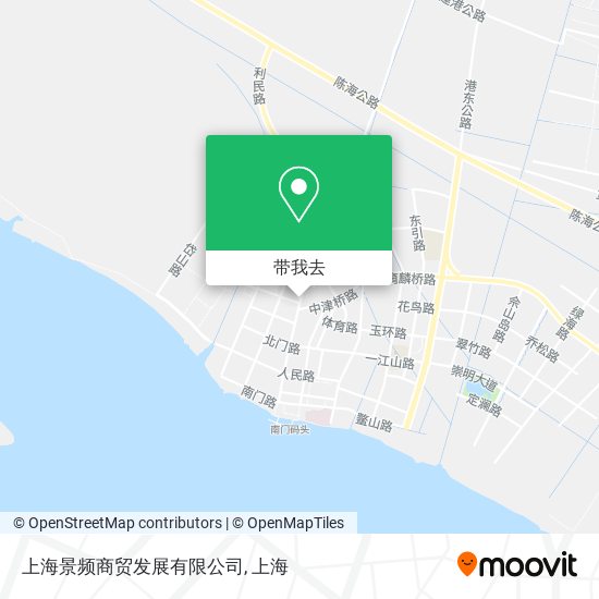 上海景频商贸发展有限公司地图