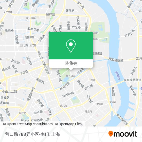 营口路788弄小区-南门地图
