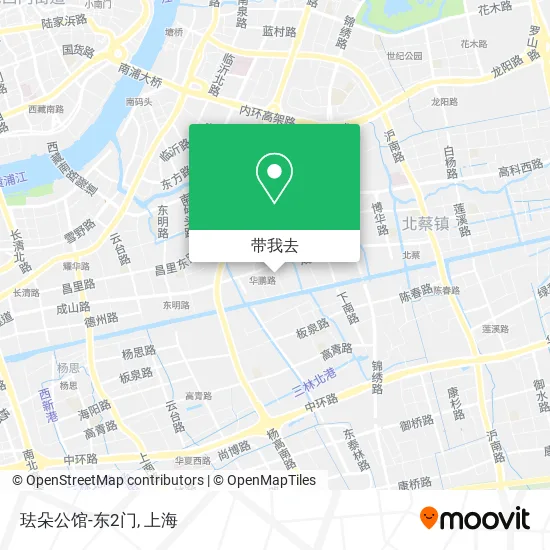 珐朵公馆-东2门地图