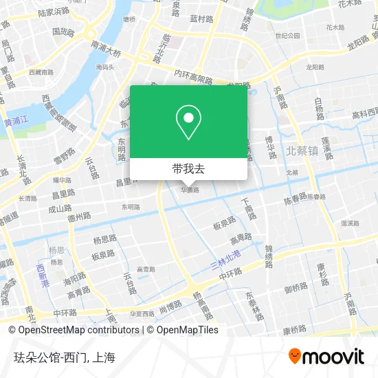 珐朵公馆-西门地图