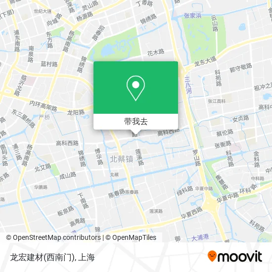 龙宏建材(西南门)地图