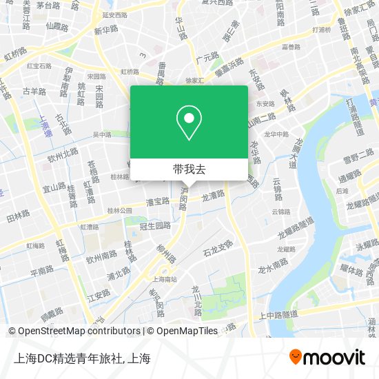 上海DC精选青年旅社地图