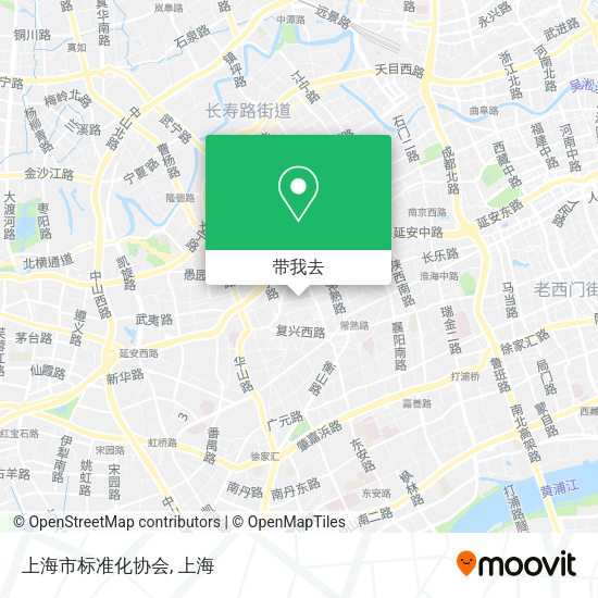上海市标准化协会地图