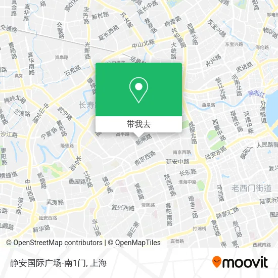 静安国际广场-南1门地图