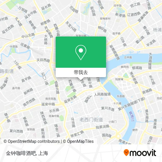 金钟咖啡酒吧地图