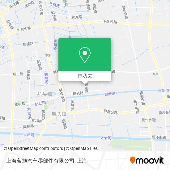 上海蓝施汽车零部件有限公司地图