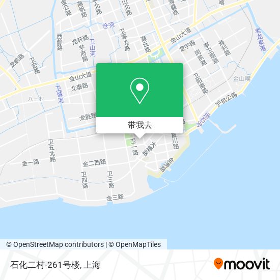 石化二村-261号楼地图