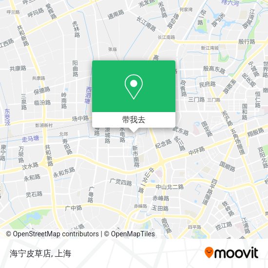 海宁皮草店地图