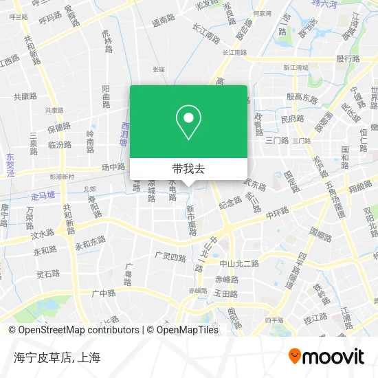 海宁皮草店地图