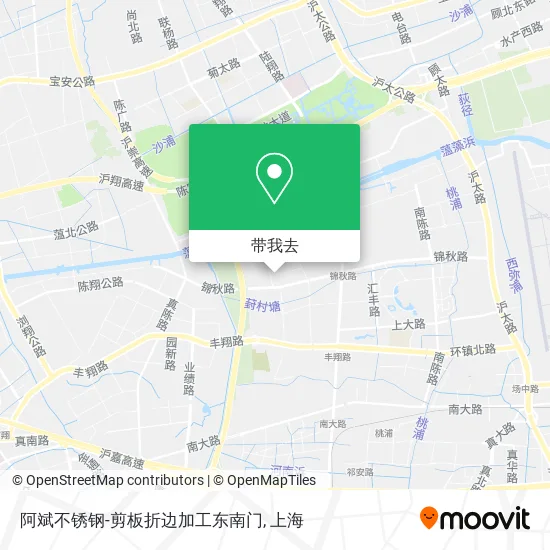 阿斌不锈钢-剪板折边加工东南门地图