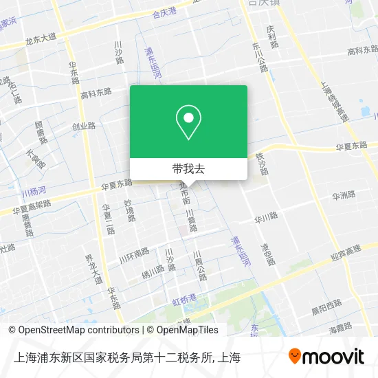 上海浦东新区国家税务局第十二税务所地图