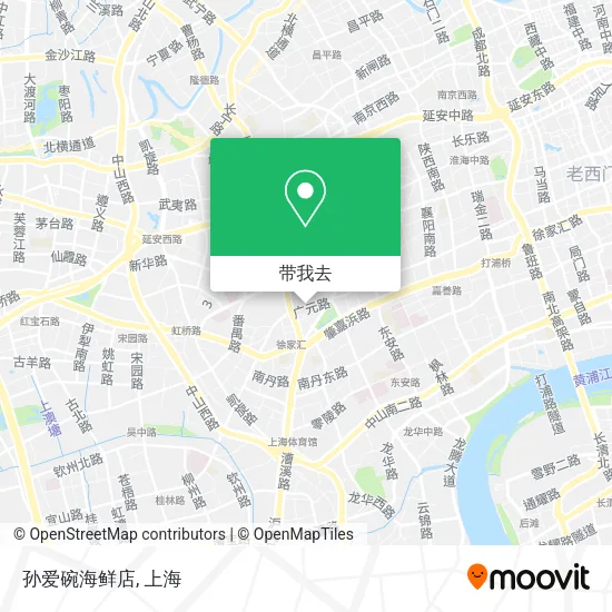 孙爱碗海鲜店地图