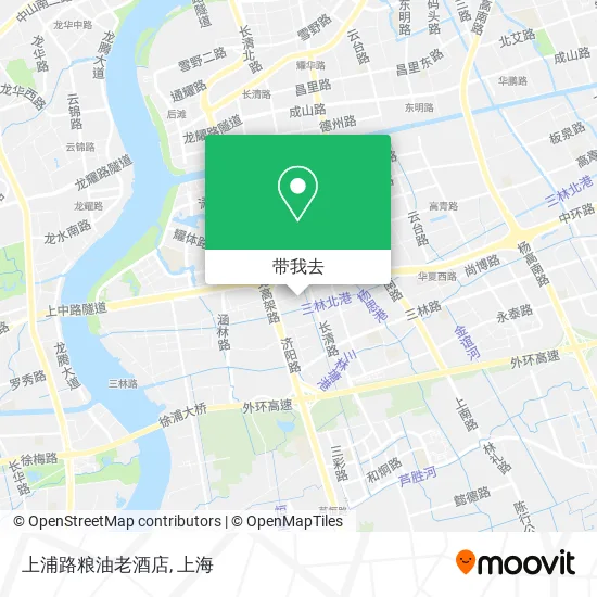 上浦路粮油老酒店地图