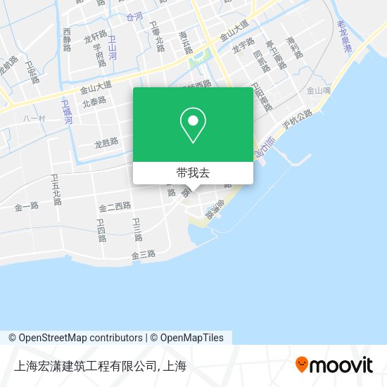 上海宏潇建筑工程有限公司地图