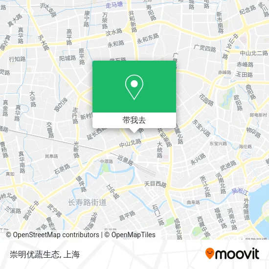 崇明优蔬生态地图
