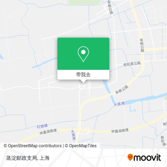 蒸淀邮政支局地图