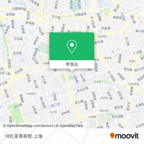 河红茗香茶馆地图