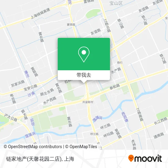 链家地产(天馨花园二店)地图