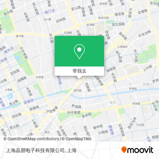 上海晶朋电子科技有限公司地图