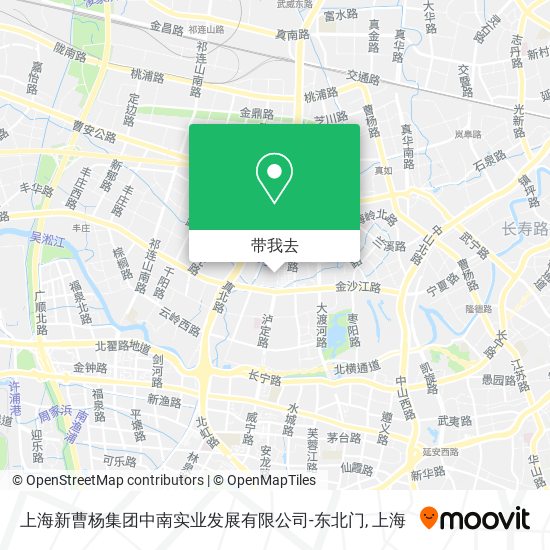 上海新曹杨集团中南实业发展有限公司-东北门地图