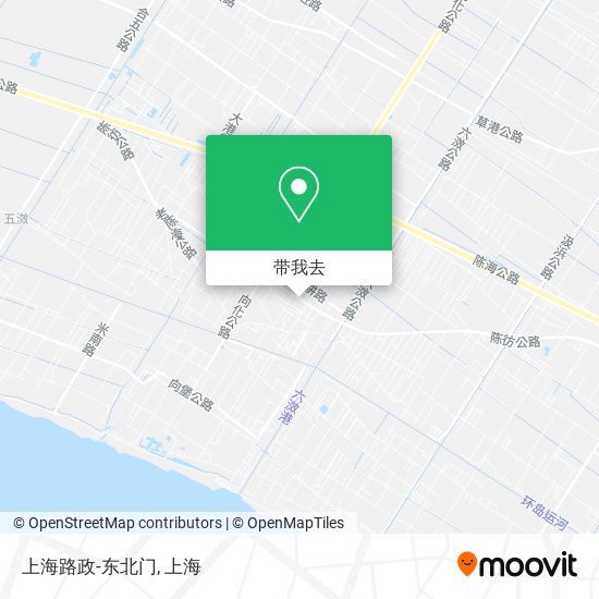 上海路政-东北门地图