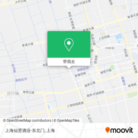 上海仙贤酒业-东北门地图