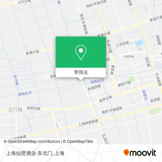 上海仙贤酒业-东北门地图
