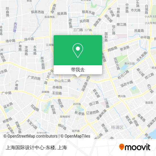 上海国际设计中心-东楼地图