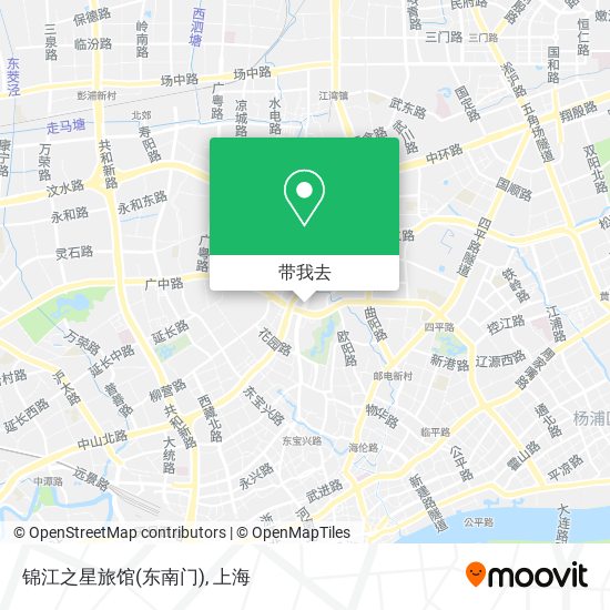 锦江之星旅馆(东南门)地图