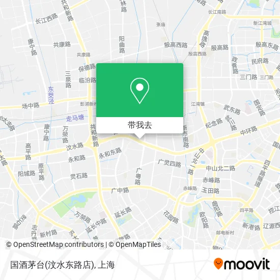 国酒茅台(汶水东路店)地图