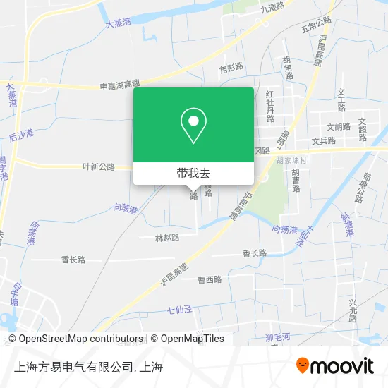 上海方易电气有限公司地图
