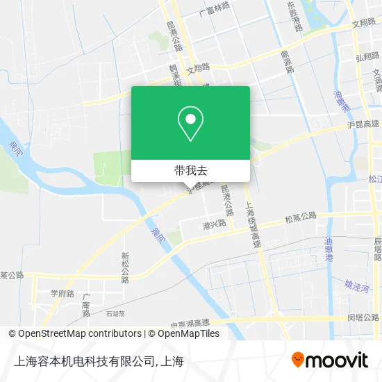 上海容本机电科技有限公司地图