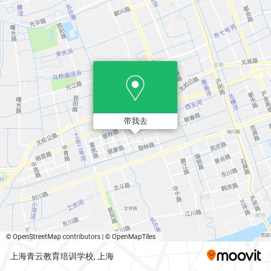 上海青云教育培训学校地图