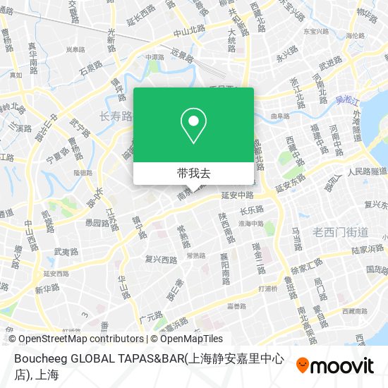 Boucheeg GLOBAL TAPAS&BAR(上海静安嘉里中心店)地图