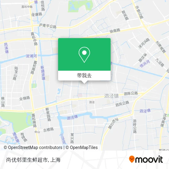 尚优邻里生鲜超市地图