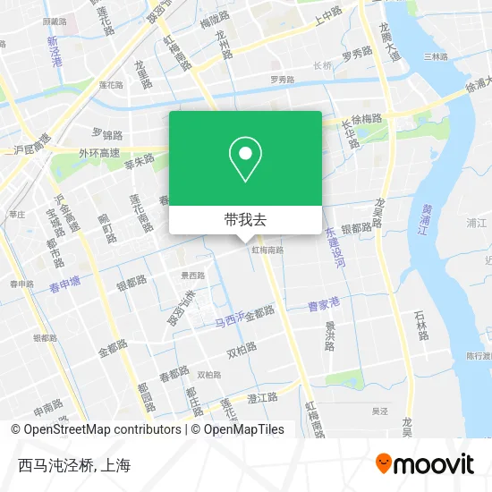 西马沌泾桥地图