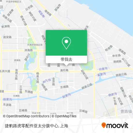 捷豹路虎零配件亚太分拨中心地图