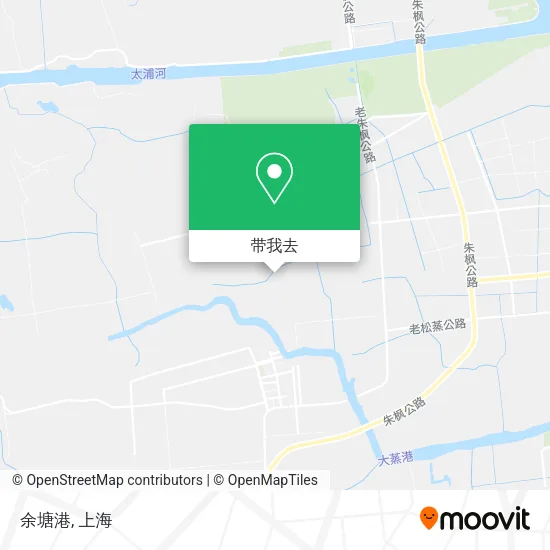 余塘港地图
