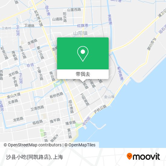 沙县小吃(同凯路店)地图