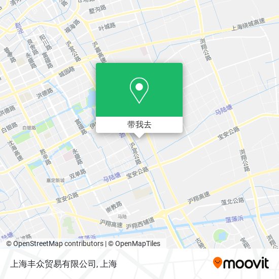 上海丰众贸易有限公司地图