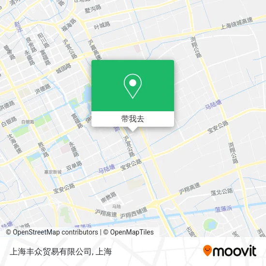 上海丰众贸易有限公司地图