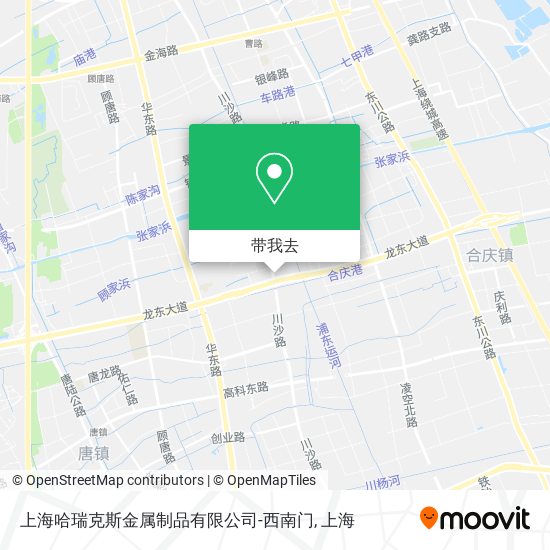 上海哈瑞克斯金属制品有限公司-西南门地图