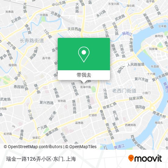 瑞金一路126弄小区-东门地图