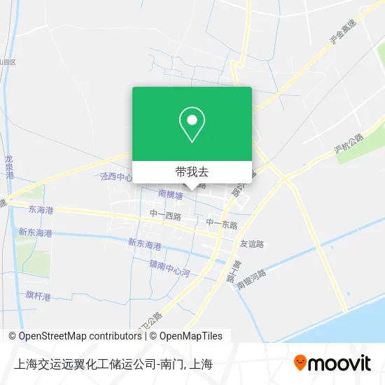 上海交运远翼化工储运公司-南门地图